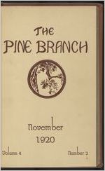 The Pine Branch, November 1920