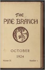 The Pine Branch, October 1924