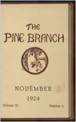 The Pine Branch, November 1924