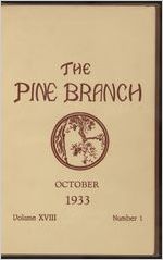 The Pine Branch, November 1933