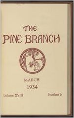 The Pine Branch, March 1934