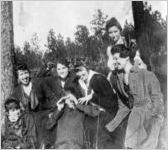 Girls Goofing Off