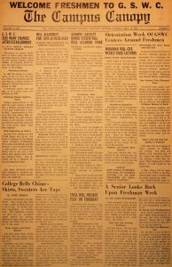 The Campus Canopy, September 19, 1939