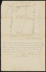 Plat, Camden County, 1883