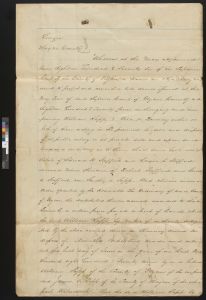 Land Deed, Wayne County, 1877