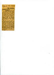 Early GSWC Clippings 1925