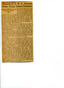 Early GSWC Clippings 1931