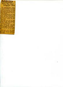 Early GSWC Clippings 1936