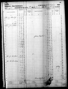 1860 Federal Slave Schedule - Oglethorpe County, Georgia
