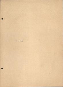 International Relations Club Scrapbook (1947-1948)