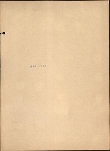 International Relations Club Scrapbook (1949-1950)