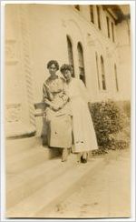 Two Teachers on Steps