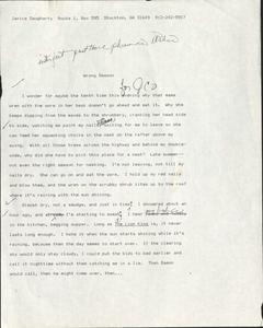 Wrong Season similar story different title Bo Peep and Rambo (Draft 2)