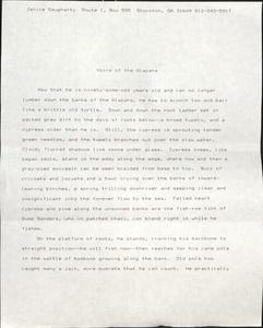 Voice of the Alapaha aka Along a Wider River