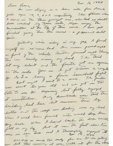 Letter to Leona Hudson from Dugald Hudson, August 10, 1944