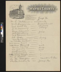 Court Record of Deeds, Wayne County, n.d.