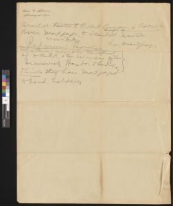 Record of deed notes, Glynn County, 1818