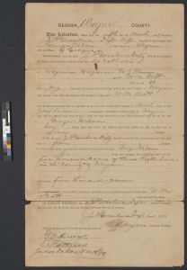 Indenture, Wayne County, 1895