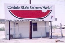 Watermelon sign at Cordele State Farmers Market