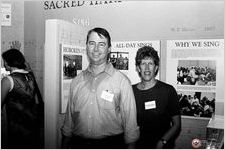Co-curators David I Lee and Laurie Kay Sommers