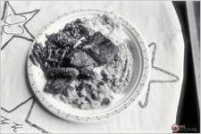 A plate of food from  Mt Zion Baptist Church Homecoming