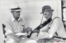 For generations family and community members have gathered to hear folks like John Griffin of Lenox play the fiddle