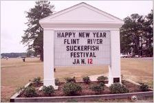 Suckerfish festival marquee