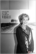 Syd Blackmarr at the Folklife of Wiregrass Georgia exhibit opening