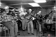 Group performing at Mt Zion Music Hall in Lowndes County (now more commonly known as Watkins Music Hall)