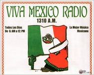 Spanish-language Viva Mexico Radio flyer
