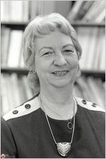 Dr. Patricia Small, Dean of Nursing, February 1983