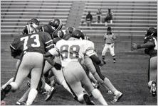 Spring Football Game intrasquad, May 3, 1984