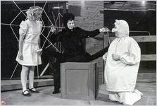"Charlotte's Web" rehearsal at VSC, February 1985