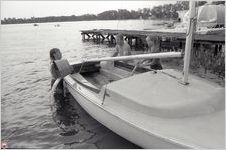 Dr. DeLarry's Sailing Class at Long Lake, June 1982