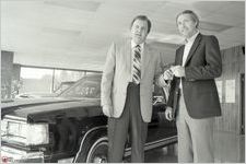 James Dominey with Bob Mize, January 6, 1982