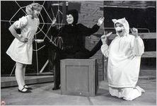 "Charlotte's Web" rehearsal at VSC, February 1985