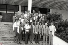 Dr. Malcolm Rainey and Faculty, 1982
