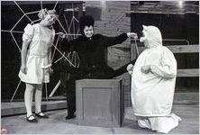 "Charlotte's Web" rehearsal at VSC, February 1985