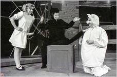 "Charlotte's Web" rehearsal at VSC, February 1985