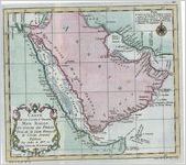 Carte de la Coste D'Arabia, Mer Rouge, et Golfe de Perse. (Map of the Coast of Arabia, Red Sea, and Persian Gulf)