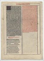 Leaf from from Latin Vulgate Bible