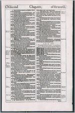 Leaves from King James Bible-Matthew