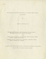 Walker -- Staff Reports, 1964-1965 (Samuel Walker Papers, 1964-1966; Archives Main Stacks, Mss 655, Box 1, Folder 6)