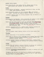 Lake--Ellen Lake, Papers, 1964, Archives Main Stacks, SC 3057, Folder 1