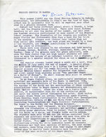 Peterson--Writings on Mississippi (Brian L. Peterson papers, 1963-1970; Archives Main Stacks, Mss 498, Box 2, Folder 6)