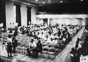 Woman Addressing a Group