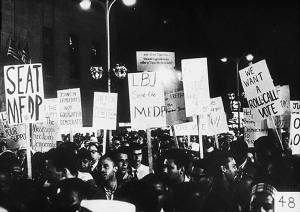 Protest Supporting the Mississippi Freedom Democratic Party