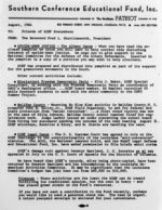 Montgomery--Southern Conference Educational Fund, Inc. (Braden) (Lucile Montgomery Papers, 1963-1967; Historical Society Library Microforms Room, Micro 44, Reel 3, Segment 41)