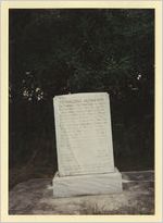 Photograph of Frankalinia Altamaha Monument, Ludowici, Georgia