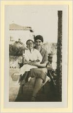 Photograph of mother and son, Ludowici, Georgia